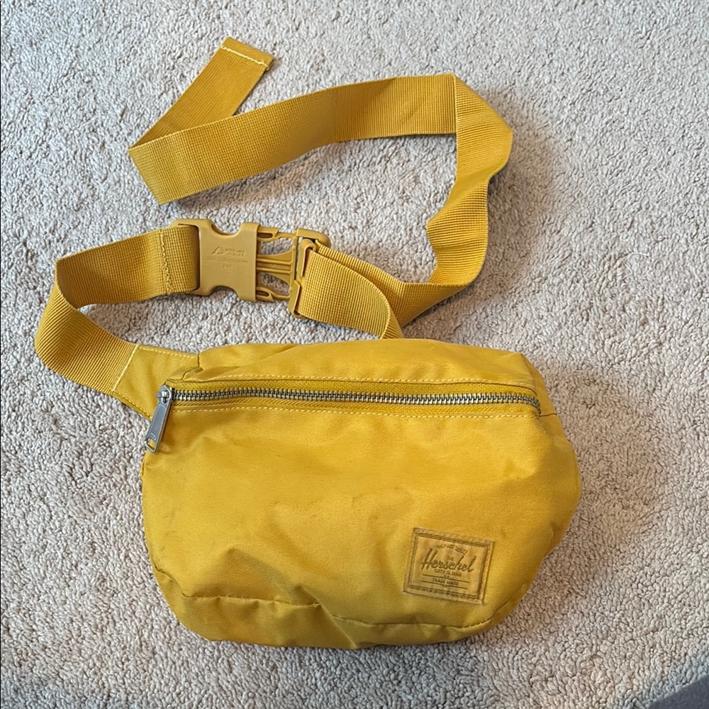 Herschel Yellow Belt Bag